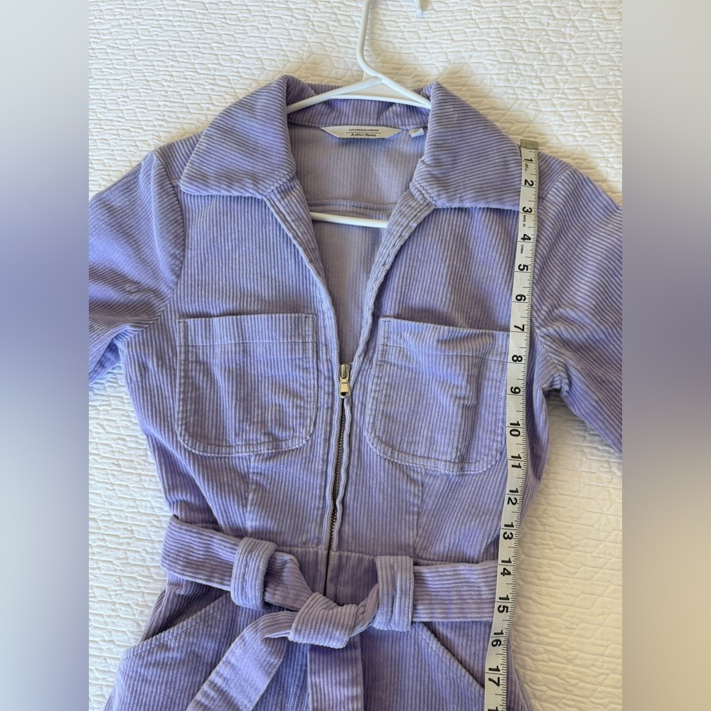 & Other Stories Light Purple Corduroy Jacket View 6